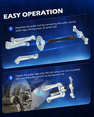Orion Motor Tech striking wrench in hand demonstrating impact-ready torque advantage