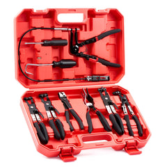 Orion Motor Tech front view of complete 9pc kit showing organized case and tools, benefits quick access
