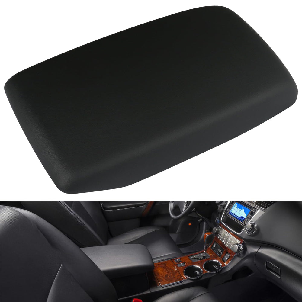 Osompar black center console front view showing clean OEM-style finish and improved look