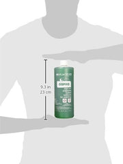Ospho 605 next to a tape measure for scale, clarifies 32 fl oz bottle size