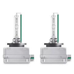 OSRAM Xenarc label security markings with QR code and hologram for verification