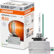 OSRAM Xenarc 66340 front packaging showing brand and product for authenticity