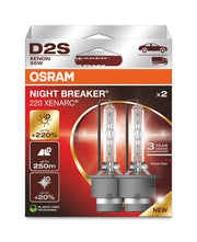 OSRAM front boxed pair showing packaging and included two lamps for easy purchase