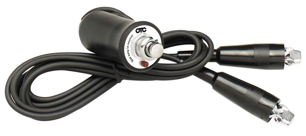 OTC 3650 front view with grip showing durable handle and clear ready-light benefit