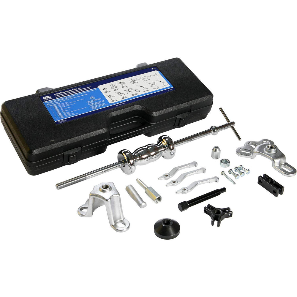 OTC 4579 front case showing complete kit and organization for quick access