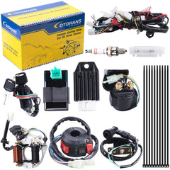 OTOHANS AUTOMOTIVE front of packaging showing kit contents and diagram for easy identification