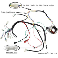 OTOHANS AUTOMOTIVE rectifier and solenoid relay detail illustrating solid terminals for stable charging