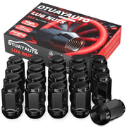 OTUAYAUTO lug nuts front packaging showing 20-piece set and benefits