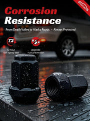 OTUAYAUTO lug nut installed on alloy wheel demonstrating conical-seat compatibility