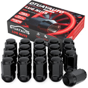 OTUAYAUTO lug nuts front view showing complete 20-piece set and uniform finish
