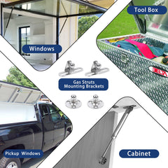OTUAYAUTO pair installed inside a cabinet holding lid open for safe access