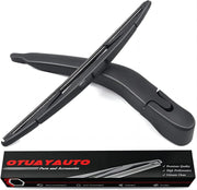 OTUAYAUTO rear wiper arm front view showing fit and finish benefit