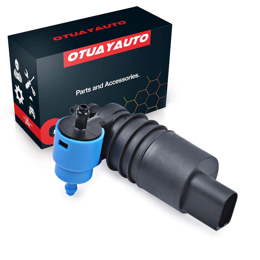OTUAYAUTO washer pump front view showing durable housing and reliable flow