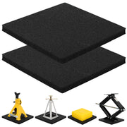 OULEME front-facing pair of rubber leveling pads showing shape and size for stability
