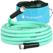 OULEME front packaging showing hose and benefits for safe potable water