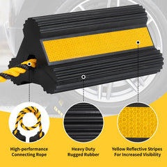 OULEME reflective strips detail boosting visibility for night parking