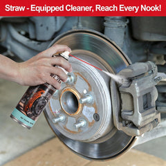 OUMSIS cleaned brake rotor showing improved surface finish