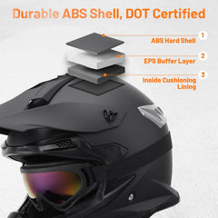 Oumurs helmet interior padding and EPS liner for comfort benefit