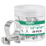 OURU clamp front view showing neat finish and reliable hold