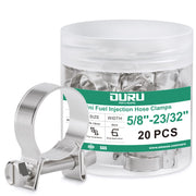 OURU front view of 20pcs clamp pack showing compact bulk and quick selection benefit