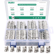 OURU front packaging of 120-piece clamp kit showing organization and portability