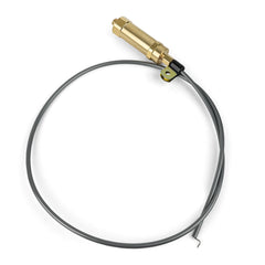 Outopakkle cable whip length shown, flexible routing for tight spaces