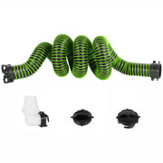 OUTPRIZE front view of hose kit showing components and benefit of complete set