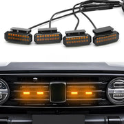 ouylycjo front view grille lights showing amber accent and improved styling