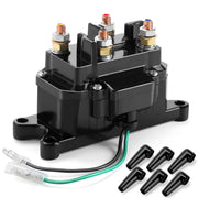 ovsor front view of 12V 250A contactor showing durable construction and easy mounting