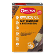 OWATROL front label on 34 oz bottle showing product identity and usage benefits
