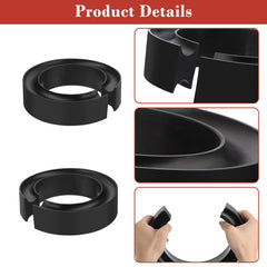 OwnMy spacer seated inside coil spring demonstrating proper fit and added rear support