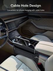 Owntow pocket holding phone and keys for quick access while driving