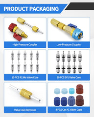OXDFK low-pressure blue quick connector detail illustrating precise fit and fast attachment