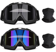 OXG front view goggles showing full face coverage and clear vision