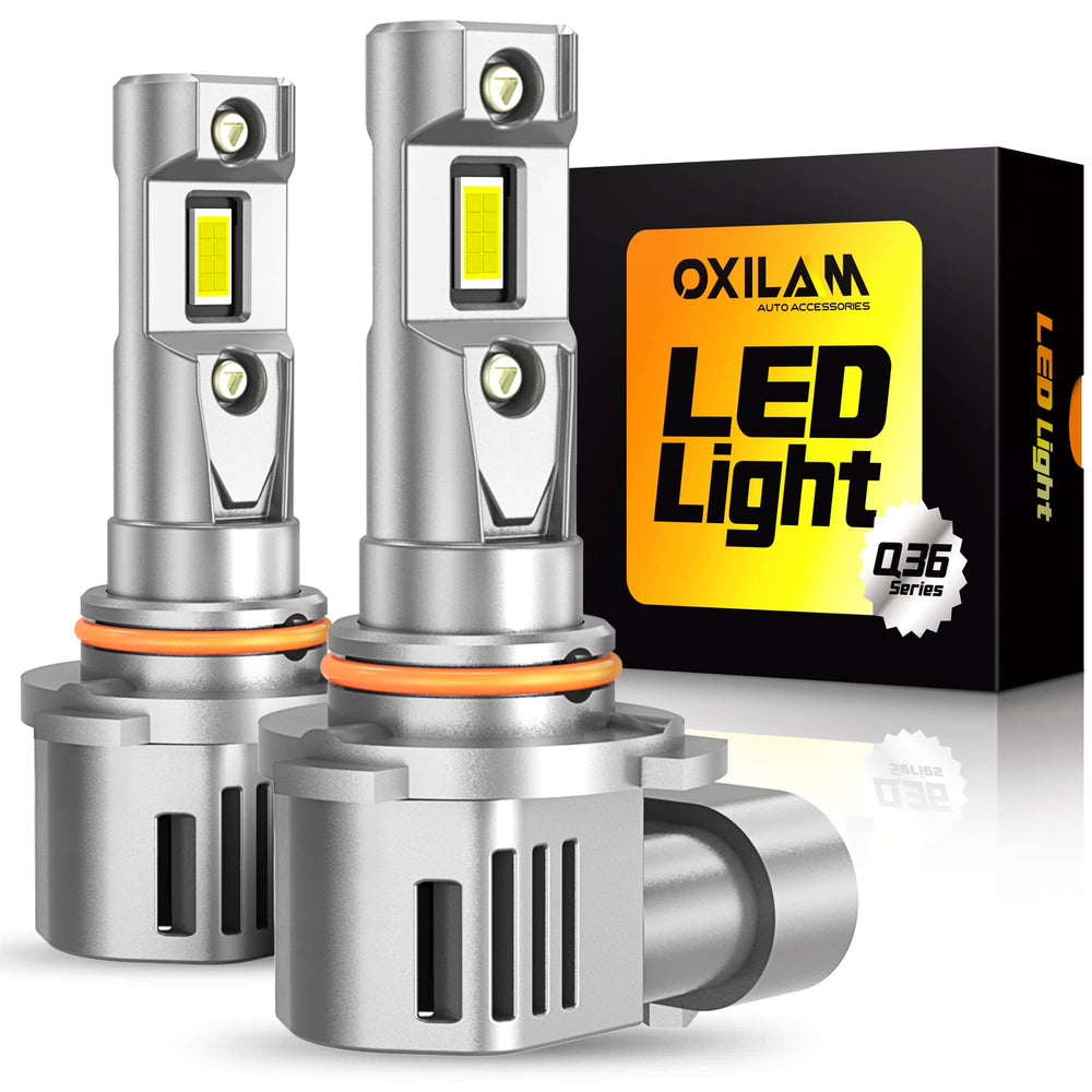 OXILAM 9005 front view showing plug-and-play design and bright benefit