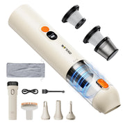 OXILAM front view showing compact design and controls, easy portability