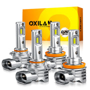 OXILAM front packaging showing bulbs and benefits for quick install