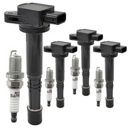 OYEAUTO coil pack front view showing durable thermoplastic housing and reliability