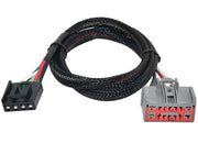 Oyviny front connector assembly showing secure plug and easy installation benefit