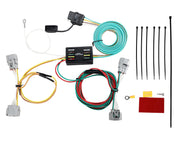 Oyviny front connector showing 4-flat plug and easy fit for Tacoma
