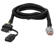 Oyviny front connector view showing plug ready to restore trailer lights
