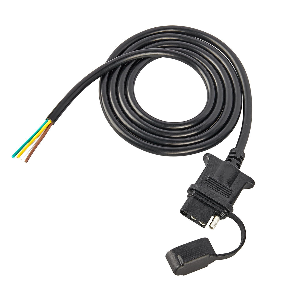 Oyviny front view of 4-pin female socket showing secure fit and easy use