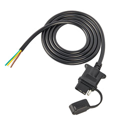 Oyviny front view of 4-pin female socket showing secure fit and easy use