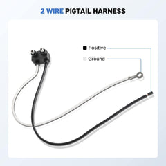 Oyviny #10 ring terminal ground end for secure chassis grounding benefit