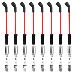 Ozikutech front packaging showing complete plug and wire set benefits