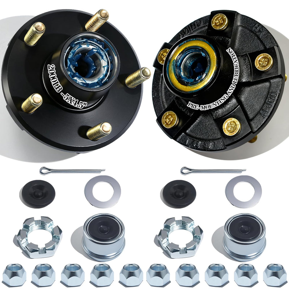 OZISENS hub kit front packaging showing complete parts and benefit quick-install