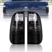 PAANLOK front view tail lights showing fit and smoked finish benefit improved style