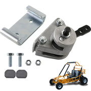 PACEWALKER front assembly showing complete brake kit and secure stopping
