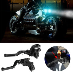 PACEWALKER lever folding outward to show crash protection benefit