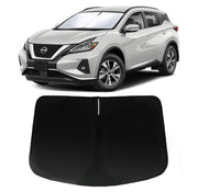PAIMOHO front view on Nissan Murano windshield showing full coverage and sun protection